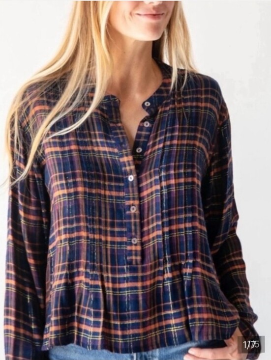 NATURAL LIFE Tops - Natural Life Plaid Flannel Size M